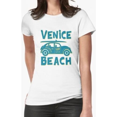 Venice Beach T-Shirt Print Top