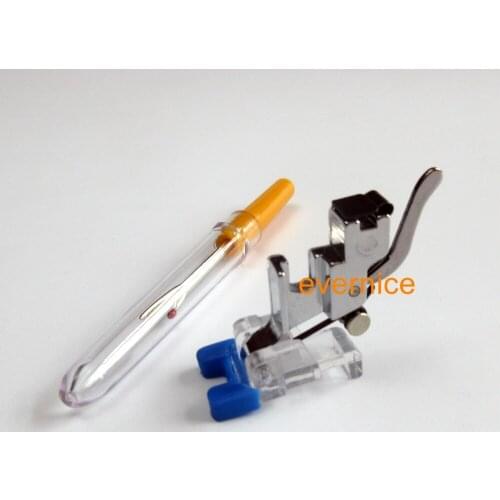 Button Sew-On Foot Low Shank For Singer Brother Janome Domestic Machines