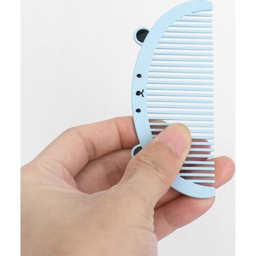 Metal Small Comb Creative New Hairdressing Comb Small Gifts for Students Hairdressing Comb Wholesale