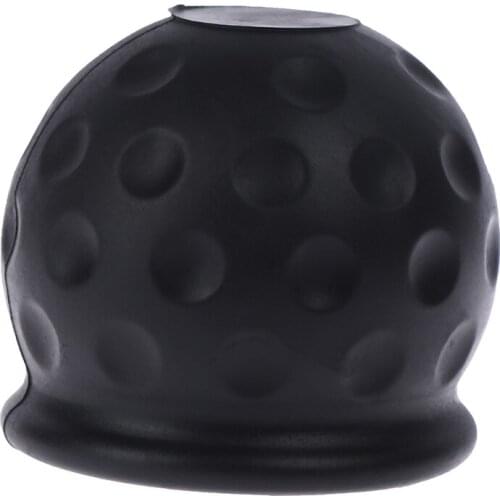 Universal 50 Mm Drawbar Ball Cap Towing Hook Caravan Trailer Protection B Lack:pvc Trailer Ball Head Protective Cover