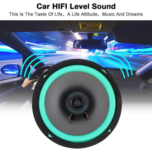 1pcs 6.5 Inch 12V 160W Durable Car HiFi Coaxial Speaker Vehicle Door Auto Audio Music Stereo Full Range Frequency Speakers