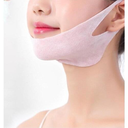 1pc/5pcs Stretching Lifting Firming Mask Anti Wrinkle Slim Face Brighten Skin Tone 4D V Face Moisturizing Whitening Lifting Face
