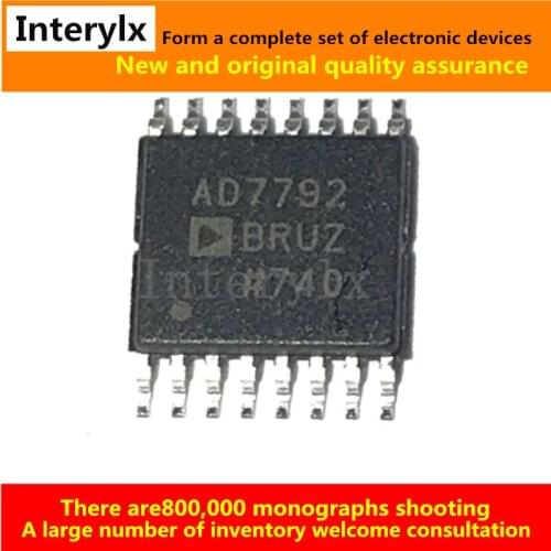 1PCS AD7792BRUZ AD7792 TSSOP-16 16 Bit Adc Brand New Authentic