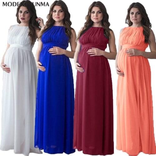 2021 Pregnant Mother Dress New Maternity Photography Props Women Pregnancy Clothes Lace Dress for Pregnant Photo Shoot Clothing