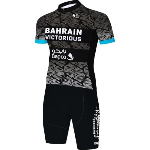 2021 BAHRAIN One Piece Skinsuit triathlon Tricota Ciclismo Hombre Completo Ciclismo Maillot Ciclismo Hombre Fietskleding Heren
