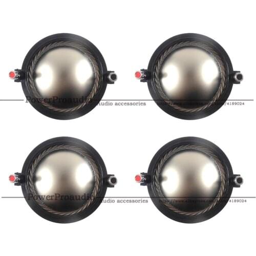 4pcs Diaphragm For PRV RPD3220Ti D3220Ti & D3220Ti-ND Driver 8 or 16 Ohm VC 74.5mm CCAR Flat wire