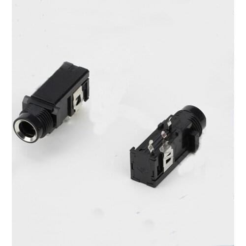 6.35MM microphone socket positive three-leg mono audio socket microphone socket