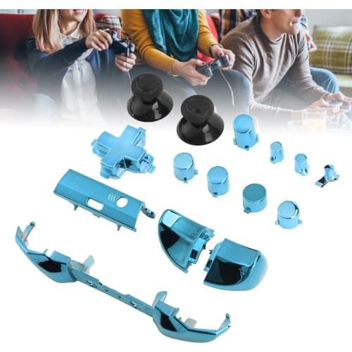 Electroplating Button Replace Left Right ABXY For Xbox One Slim Gamepad Controller