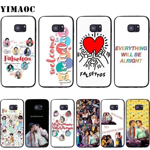 YIMAOC Falsettos Soft Silicone Case for Samsung Galaxy S6 S7 Edge S8 S9 Plus A3 A5 A6 Note 8 9