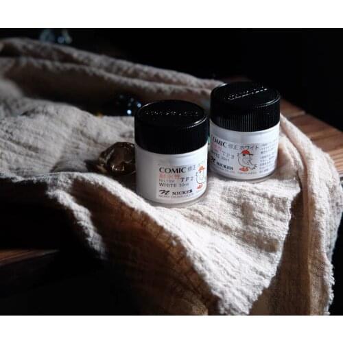 Nicker White Pigment High Gloss White Ink Watercolor Pen Drawing Gum Blocking Liquid Water Color Mediums Art Masking Fluid