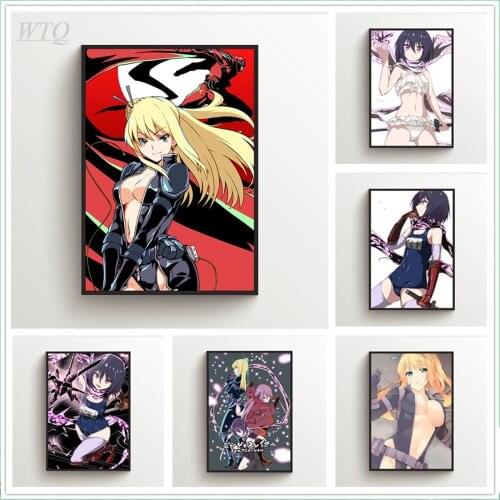 Ninja Slayer Nancy Lee Yamoto Koki Anime Posters Canvas Painting Photos for Childrens Room Decor Wall Art Picture Home Decor