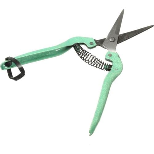19.5cm Straight blade pruning cut Shrub tool Plant horticulture leaf trimmer Shear Scissor pruner Garden fruit flower Orchard