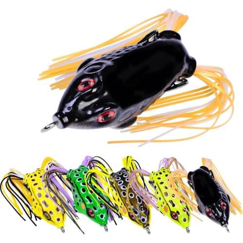 1PCS Double Propellers Frog Wobbler Soft Bait Jigging Fishing Lures 52mm8.5g Artificial Crankbait Minnow Topwater Fishing Tackle