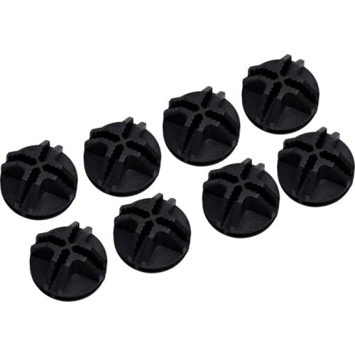 HOT Wire Square Plastic Connectors For Modular Organizer Closet And Wire Grid Square Storage Shelving Unit, Set Of 8