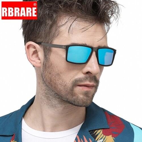 RBRARE 2021 100% Polarized Sunglasses Men Outdoor Fishing Driving Classic Brand Designer Sun Glasses UV400 Vintage Glasses