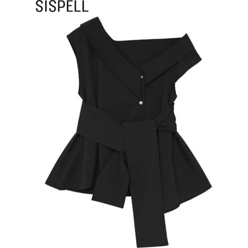 Блузки на пуговицах SISPELL China At AliExpress