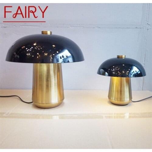 FAIRY Modern Table Lamp LED Creative Mushroom Desk Lighting Decorative for Home Bedside