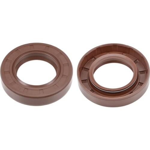 Uxcell Oil Seal 35mm Inner Dia 60mm OD 12mm Thick Fluorine Rubber Double Lip Seals 2Pcs