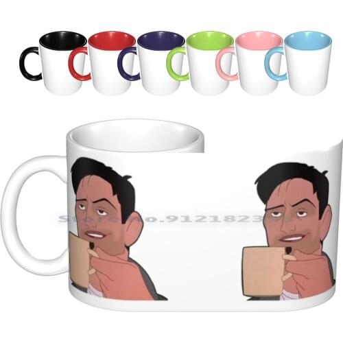 The Iron Giant-Dean Mug Ceramic Mugs Coffee Cups Milk Tea Mug Dean The Iron Giant Meme Funny Creative Trending Vintage Gift