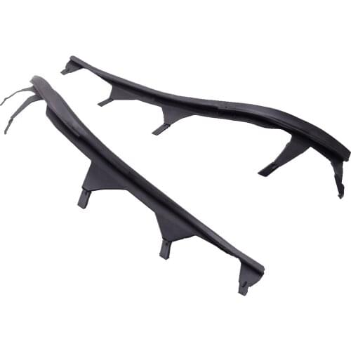 1 Pair Upper Headlight Cover Strip Sealing 63126921859 63126921860 Fit for BMW E46 325i 325xi 330i 330xi 2001 2002 2003-2005