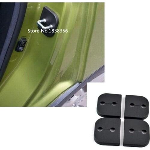 Car Anti Rust Water Proof Door Lock Keys Key Hood Buckle Moulding Trim 4pcs For Suzuki S-Cross Scross SX4 2017 2018 2019 2020