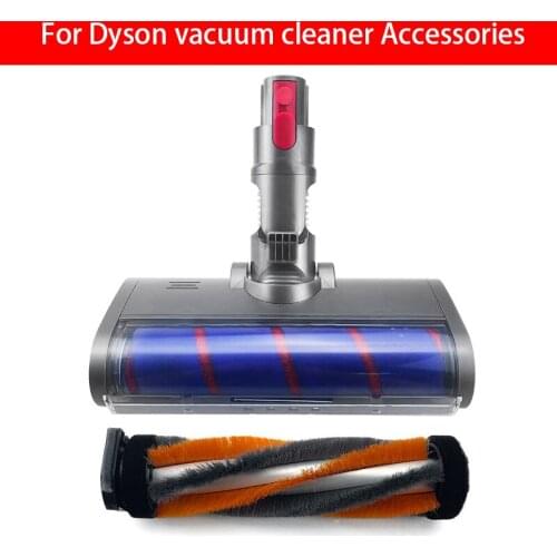 For Dyson V6 V7 V8 V10 V11 Robot Vacuum Cleaner Attachment Roller Carpet LED Electric Brush Head Home Accessories Spare Parts