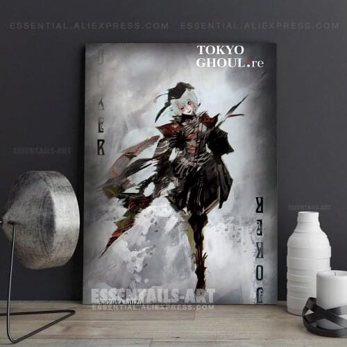 Juuzou Suzuya Tokyo Ghoul Anime Poster Canvas Wall Art Painting Decor Pictures Bedroom Study Living Room Home Decoration Prints