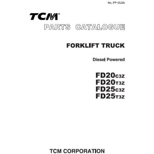 TCM FB10BA spare parts catalog