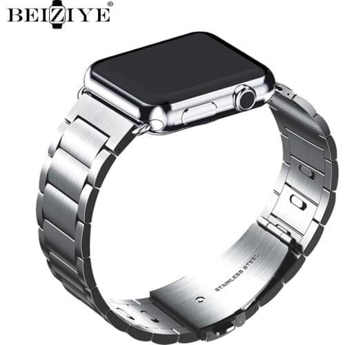 Watch Bracelet Strap For Apple Watch Band 38mm 42mm Metal Watchband For iwatch Band 40mm 44mm Correa Stainless Steel Wrist Strap