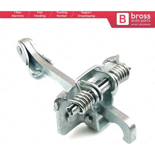 Bross BDP726 Front Door Hinge Stop Check Strap Limiter 4408993; 91166561 for Vivaro; Primastar Bus/Box; Trafic MK2 Bus/Box