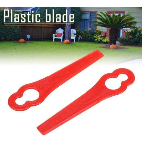 50Pcs/lot Swing ABS Plastic Blade Pendants for Cordless Grass Trimmer Garden Timmer Tool Parts Garden tool Accessories