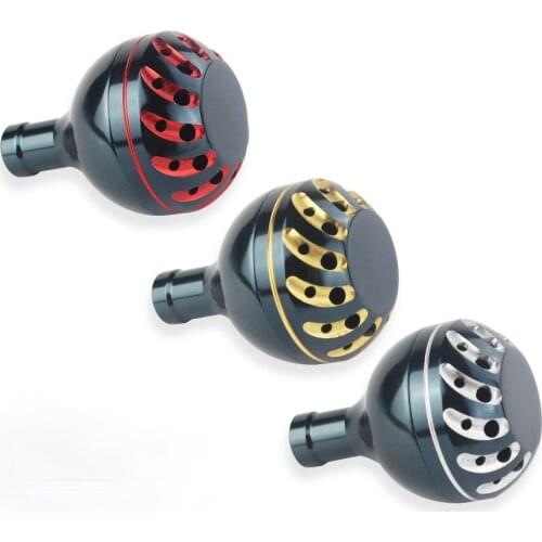 XTNIU Alloy Alluminum Diameter 30/35/38mm Fishing Handle Knob For 7*4*2.5mm Bearing Size Baitcasting Fishing Reel Rocker Tool