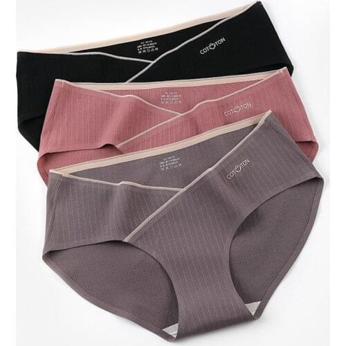 New Pregnant Panties Women Pure Cotton Underwear Women Silk Antibacterial Strings Low-waist BreathableThongs Belly Lift Briefs