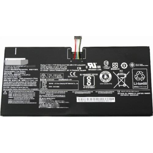 UGB genuine Lenovo L15L4PC3 5B10L79291 Miix5 pro 5319mAh 41Wh laptop battery