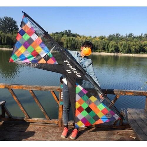 2.3m Windrider Mosaic Quad Line Stunt Kite High Quality Professional Traction Flying Kites