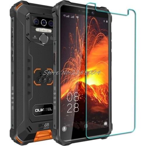 For Oukitel WP5 Tempered Glass Screen Protector For Oukitel C18 Pro WP6 WP7 Film Anti-Scratch Toughened Glass 9H cover