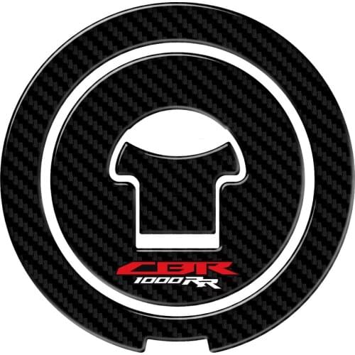 3D Carbon Motorcycle Fuel Gas Cap Protector Decals Case for Honda CBR1000RR CBR 1000RR 2004-2013