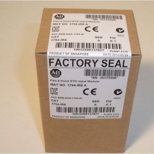 1PC New 1794-IR8 FLEX I/O RTD Resistance Input Module 8 RTD 1794IR8