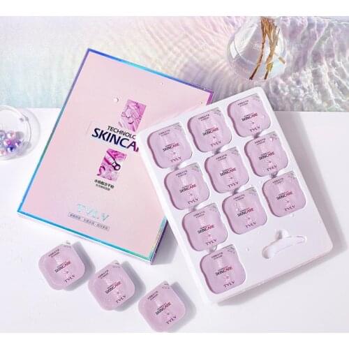 10Pcs Salicylic Acid Lyophilized Powder Disposable Sleeping Mask No-wash Moisturizing Smearing Mask Anti-Aging Skin Care TSLM1