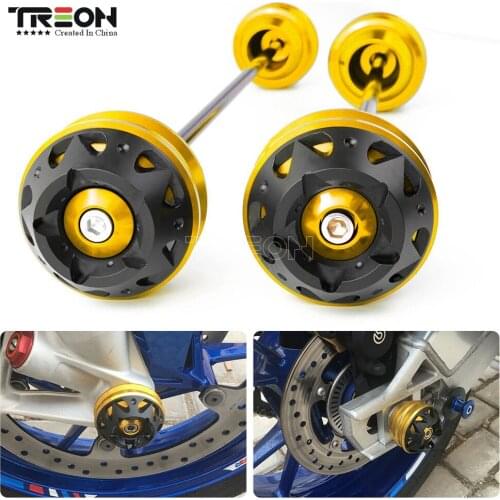 For YAMAHA TMAX 500 TMAX500 2008 2009 2010 2011 Motorcycle Accessories 1 Pair Front Rear Wheel Axle Protector Cover