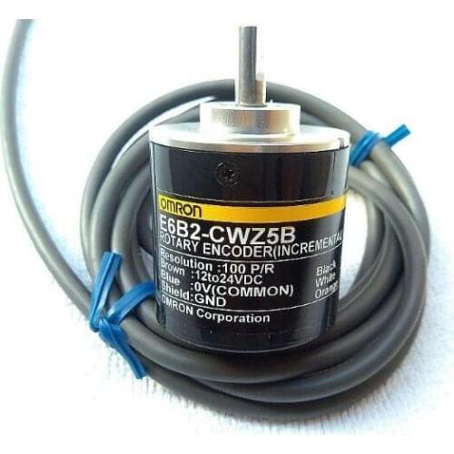 Free shipping E6B2-CWZ5B 100P/R encoder for 3-phase incremental encoder