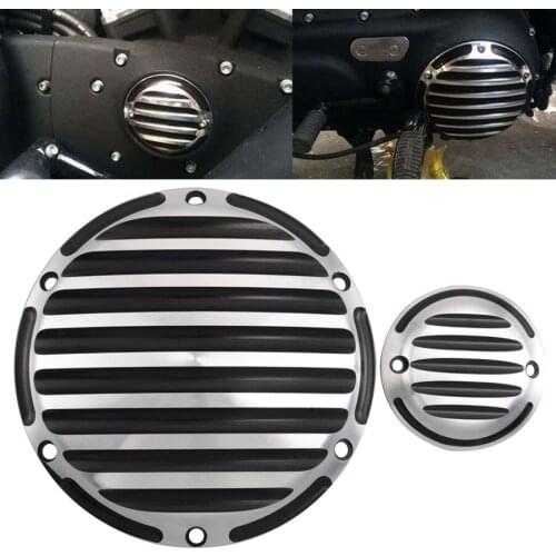 Motorcycle Derby Timing Case Clutch Master Cylinder Chain Timer Cover For Harley Sportster 1200 Iron 883 72 48 2004-later XL, XR