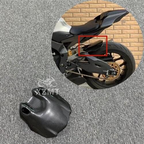 Carbon Black Rear Tire Hugger Mudguard Fender For Yamaha YZFR1 YZF R1 2015 2016 YZF-R1 Motorcycle Parts Mud Guard Fairing Cowl