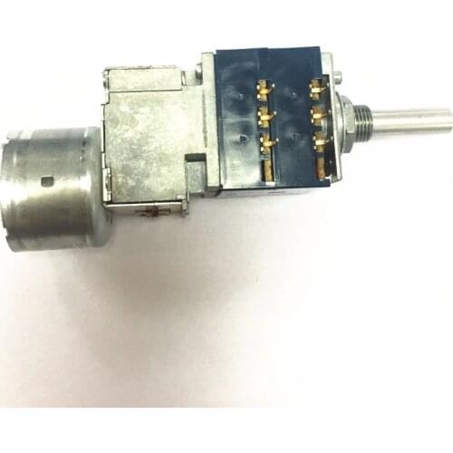 Duplex Stereo Motorized Volume Potentiometer LOG Remote Rotary Attenuator RK27 50KA*2