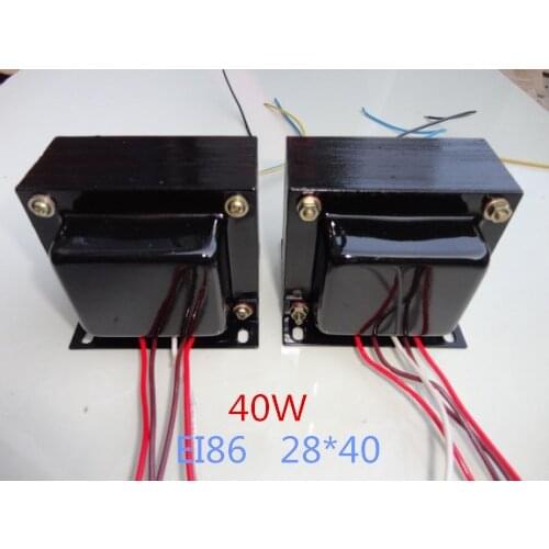 40w Push-Pull Tube amplifier Output Transformers For 6P1 EL84 6L6 EL34 KT88 KT66/Z11 0.35 imported silicon steel sheet