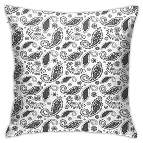 Pooizsdzzz Personalized Abraction Minimali Oriental Florets Leaves Dark Colors Iranian ure Featured Image Decorative Pillow