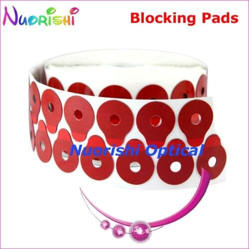 A23R 1000pcs Good Quality Lens Adhesive Tape Edging Polishing Blocking Pads 18mm/21mm/24mm/17mm Square