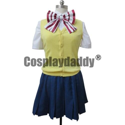 Wolf Girl&Black Prince Erika Shinohara Cosplay Costume Ookami Shoujo Kuro
