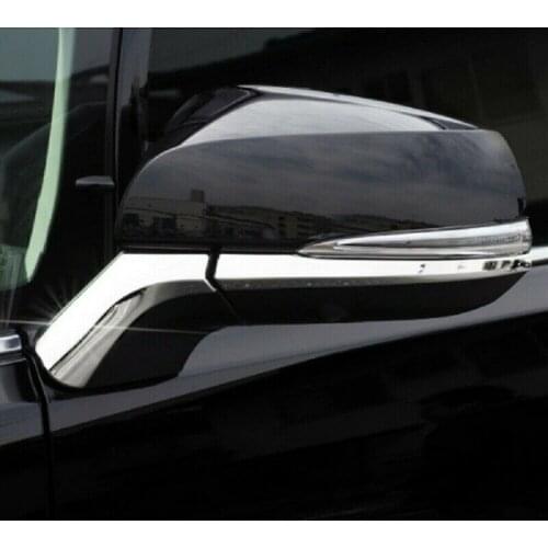 For Toyota RAV4 2019 2020 Side Door Rear View Mirror Bracket Pillar Covers Trim