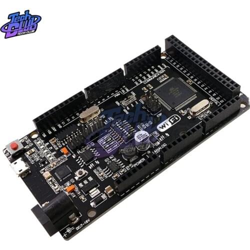 Mega2560 + WiFi R3 ATmega2560+ESP8266 32Mb memory USB-TTL CH340G. Compatible for Arduino Mega NodeMCU For WeMos ESP8266